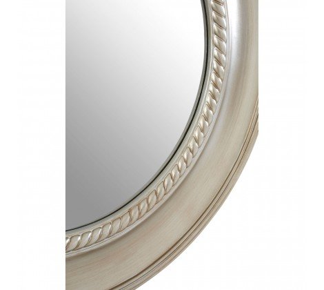 Champagne Rounded Wall Mirror