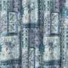 Patchwork Curtains Navy