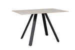  Gather around the stylish and versatile Quinn Dining Table 1200 in Taupe for memorable dining experiences. The rectangular shape provides ample space for family meals or entertaining guests. The elegant taupe finish adds a touch of sophistication to any dining room decor. Crafted with high-quality materials, this table is built to last and withstand everyday use. Whether for casual meals or formal occasions, the Quinn Dining Table combines functionality and style effortlessly.