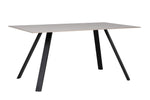 Make a statement in your dining room with the Quinn Dining Table 1600 in Taupe. The rectangular shape offers ample space for hosting large gatherings or family meals. The elegant taupe finish adds a touch of sophistication and complements a variety of interior styles. Crafted with high-quality materials, this table is built to last and withstand everyday use. 