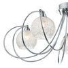 Rafferty 5 Light Semi Flush Polished Chrome