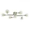 Reyna 7 Light Semi Flush Polished Chrome With ClearOpal Glass
