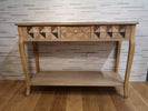 Diamond Design Console Table
