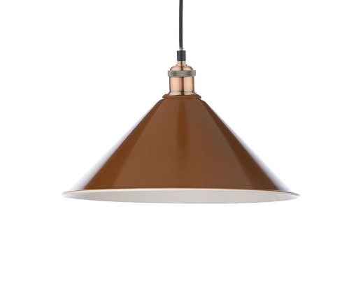 Kinsley Easy Fit Metal Shade Gloss Red 30cm