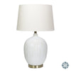 Illuminate your surroundings with the Arianna Table Lamp, a harmonious blend of elegance and functionality that adds a touch of sophistication to any room.