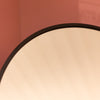 Modena Floor Standing Mirror Black 160cm – Full Length Arch Mirror