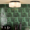 Twyman 3 Light on Bathroom Ceiling 