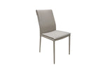 Enhance your dining space with the elegant and inviting Talia Dining Chair in Mocha. The chair's mocha-colored upholstery exudes warmth and sophistication, creating a cozy and stylish atmosphere. Its curved backrest and cushioned seat provide optimal comfort, allowing you to enjoy long conversations and delicious meals with family and friends. With its sleek design and sturdy construction, the Talia Dining Chair in Mocha is a perfect addition to any modern or traditional dining room.