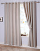 Toulon Interlined Eyelet Curtains  Duckegg