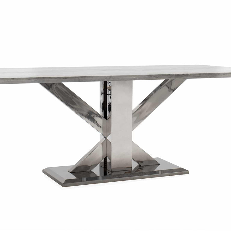 Tremmen Dining Table  Milan Grey 2000