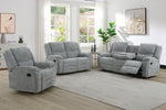 Weston 3 Seater Sofa Recliner Grey