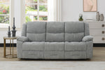 Weston 3 Seater Sofa Recliner Grey