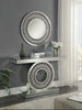 Crystal Console Table and Crystal MirrorCrystal Console Table and Crystal Mirror