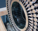 Crystal Console Table and Crystal Mirror