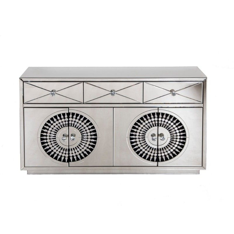 Crystal 4 Door Sideboard