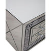 Crystal 2 Drawer Lamp Table