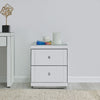 Hollywood 2 Drawer End Table