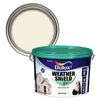 Dulux Weathershield Wild Cotton: A soft and inviting off-white shade for enduring exterior protection.