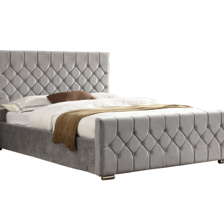 Galway Double Bed Silver