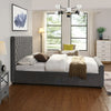 Galway Small Double Bed Grey