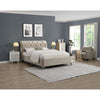 Stylish Evan Double Ottoman Bed - Beige