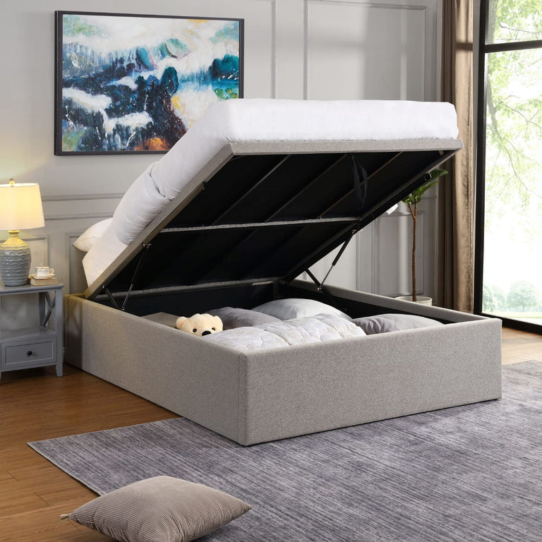 Oasis Double Bed Grey