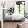 Winged Headboard - Comfortable Double Bed