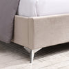 Comfortable Winged Headboard - Wooden Double Bed
