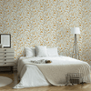 Ushi Ocher Mustard Wallpaper