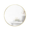 Hubba Wall Mirror  Brass