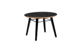 Lotti Round Lamp Table Black