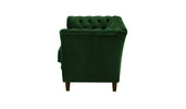 Newport 3 Seater Green Velvet