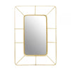 Yaxa Wall Mirror Faux Gold Foil