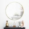Hubba Wall Mirror  Brass
