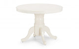 Discover the elegance and versatility of the Stanmore Round Extending Dining Table. Its round shape and sleek design create a contemporary focal point in your dining space. With its extending feature, this table easily adapts to accommodate extra guests, making it ideal for both intimate dinners and larger gatherings.