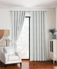 Toulon Interlined Eyelet Curtains  Sky