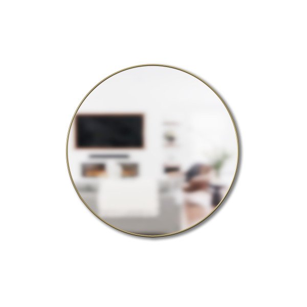 Hubba Wall Mirror  Brass
